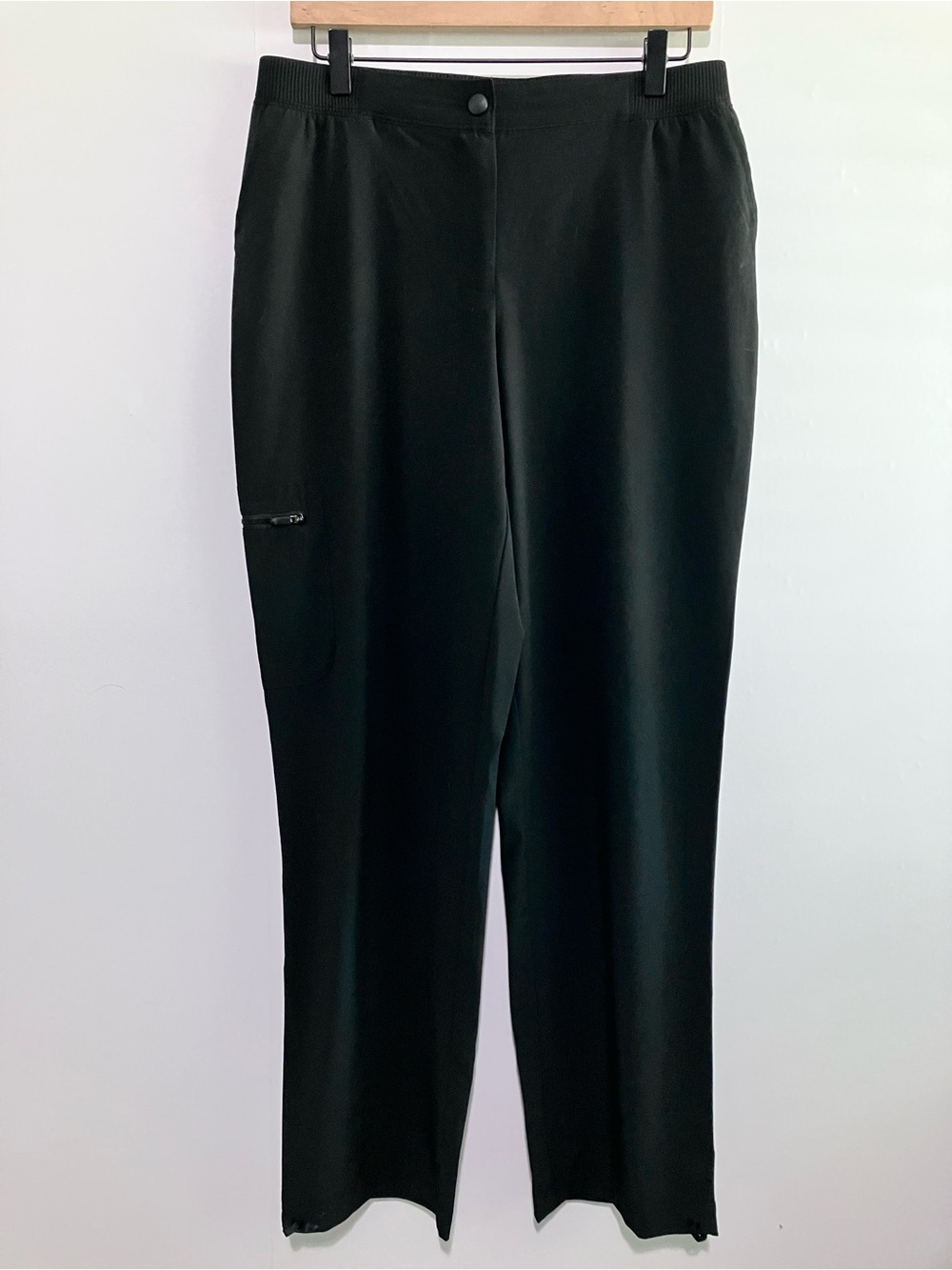 Zenergy by Chicos Black Athletic Travel Pants Size Medium